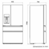 Electrolux 609L French Door Fridge EHE6899BA image NaN