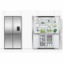 Fisher & Paykel Series 7 538L Quad Door Refrigerator with Ice and Water Stainless Steel RF605QDUVX2 hero image