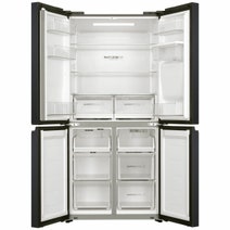 Haier 508L Quad Door French Door Frost Free Fridge Black HRF580YHC hero image