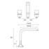 Rogerseller Pinch Basin Set - Graphite 3606002605 image NaN