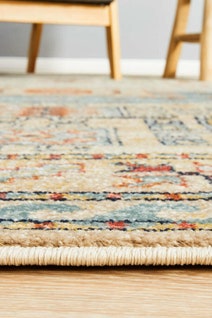 Rug Culture Legacy Oversize Multi-coloured Rug 400X300CM - LEG-859-SKY-400X300 hero image