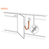Unilux ULX107 2m Hot or Cold Water Inlet Hose image NaN