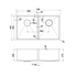 Oliveri SB63CU Spectra Double Bowl Sink image NaN
