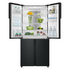 Haier 463L Quad Door Frost Free Fridge with Water Dispenser Black HRF516YHC image NaN