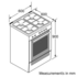 Bosch Serie 4 60cm Freestanding Dual Fuel Oven/Stove HXR39KI50A image NaN