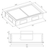 Schweigen 100cm White Ceiling Cassette Rangehood with ISO-Drive SP Motor SCC1000W-SPPAK image NaN