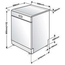 Beko DFN16420W Freestanding Dishwasher hero image