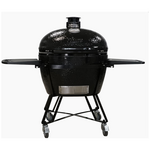 Primo Oval XX-Large Charcoal All-In-One Ceramic Grill Black PGCXXLCG hero image