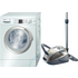 8kg Front Load Bosch Washing Machine & Barrel Vacuum Cleaner WAS28440AU-BSGL4223A image NaN