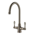 Turner Hastings Ludlow Double Sink Mixer Brushed Nickel LU102DM-BN image NaN