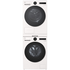 LG Washer+Dryer Stacking Kit with Shelf Essence White STKIT-EW image NaN