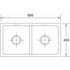 Shaws SCSH900WH Shaker 900 Double Bowl Handcrafted Fireclay Sink image NaN