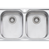 Oliveri DZ153 Diaz Double Bowl Double Drainer Topmount Sink image NaN