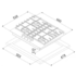Euro Appliances ECT600GBK 60cm Natural Gas Cooktop image NaN