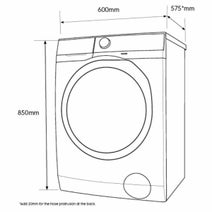 Electrolux 7.5 Kg Front Load Washing Machine EWF7524CDWA hero image