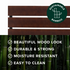 Zinus Figari Single Metal and Bamboo Bed Frame Brown AU-FBOBH1-39S image NaN