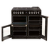 Belling Cookcentre 90cm Deluxe Dual Fuel Freestanding Oven/Stove Black BCC900GTGB image NaN