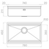 Artinox Layer SBR 74 Workstation Sink SBR74 image NaN