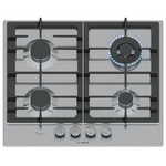 Bosch 60cm Series 6 Natural Gas Cooktop Stainless Steel PCH6A5I90A hero image