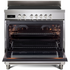 DeLonghi 90cm Deluxe Freestanding Induction Cooker Stainless Steel DEF1407INDSS image NaN