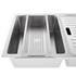 Arc ISKU9S1 Deluxe 1 and 3/4 Bowl Undermount Sink image NaN