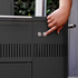 EVERDURE HUB Charcoal BBQ with Rotisserie Black HBCE2BB image NaN