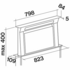 Falmec F8DD90B1-EW1000 90cm Designer Series Downdraft Rangehood with Motor image NaN