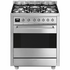 Smeg 70cm Dual Fuel Freestanding Oven Stainless Steel CS7GMXA image NaN