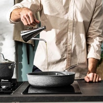 Ballarini 28cm Salina Ceraforce Titanium Saute Pan with Lid 67314 hero image
