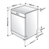 Beko Freestanding Dishwasher BDF1410X image NaN