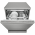 LG 60cm 15 Place QuadWash Dishwasher in Platinum Steel Finish with TrueSteam XD3A25PS image NaN