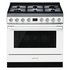 Smeg 90cm Portofino Freestanding Dual Fuel Oven/Stove White CPF9GPWHA  image NaN