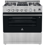 TRINITY 90 cm Freestanding Natural Gas Oven/Gas Cooktop with Gas Grill TRFSGO901 hero image