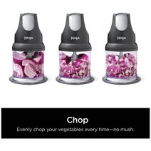 Ninja Professional Stackable Chopper Black NJ100 hero image