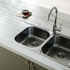 Oliveri Flinders Double Bowl Sink with Drainer FL172 image NaN