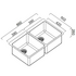 Abey LT45D The Leichardt 45L Double Inset Laundry Tub image NaN