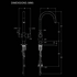 Insinkerator Multitap 3n1 J-Shape Brushed Steel 3003JBR image NaN