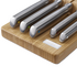 Joseph Joseph Elevate Steel Knives Bamboo Store 5-piece Knife Set with In-drawer Storage Tray 10563 image NaN