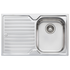 Oliveri DZ122NTH Diaz Single Bowl Left Hand Drainer Sink image NaN
