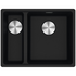 Franke Maris 340/150mm 1 and 1/2 Bowl Left Flushmount Sink Onyx MRG260SBLON-B image NaN