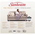 Sunbeam Feel Perfect Cosy Sherpa Fleece Heated Throw TRF4200 image NaN