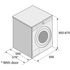 ASKO W4086CW 8kg Front Load Washing Machine image NaN