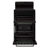 Euromaid 54cm Freestanding Electric Oven with Ceramic Cooktop Black EFS54RC-DCB image NaN