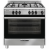 Glem 80cm Dual Fuel Freestanding Oven-Stainless Steel GB865GE image NaN