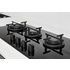 Barazza 110cm Mood Natural Gas Cooktop 1PMD104B image NaN