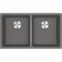Franke Maris 350mm Double Bowl Flushmount Sink with Extension Drainer Stone Grey MRG220-35SG-FPC image NaN