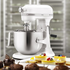 KitchenAid 6.9L Heavy Duty Bowl-Lift Stand Mixer 5KSM7590AWH image NaN