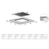 Trinity 60cm Ceramic Touch Control 4 Zone Induction Cooktop TRI604 image NaN