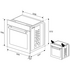 Altus 85L Multifunction Built-in Oven Black ABO6851MB image NaN