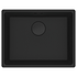 Franke Maris 520mm Single Bowl Flushmount Sink with Extension Drainer Matte Black MRG210-52MB-FPC image NaN